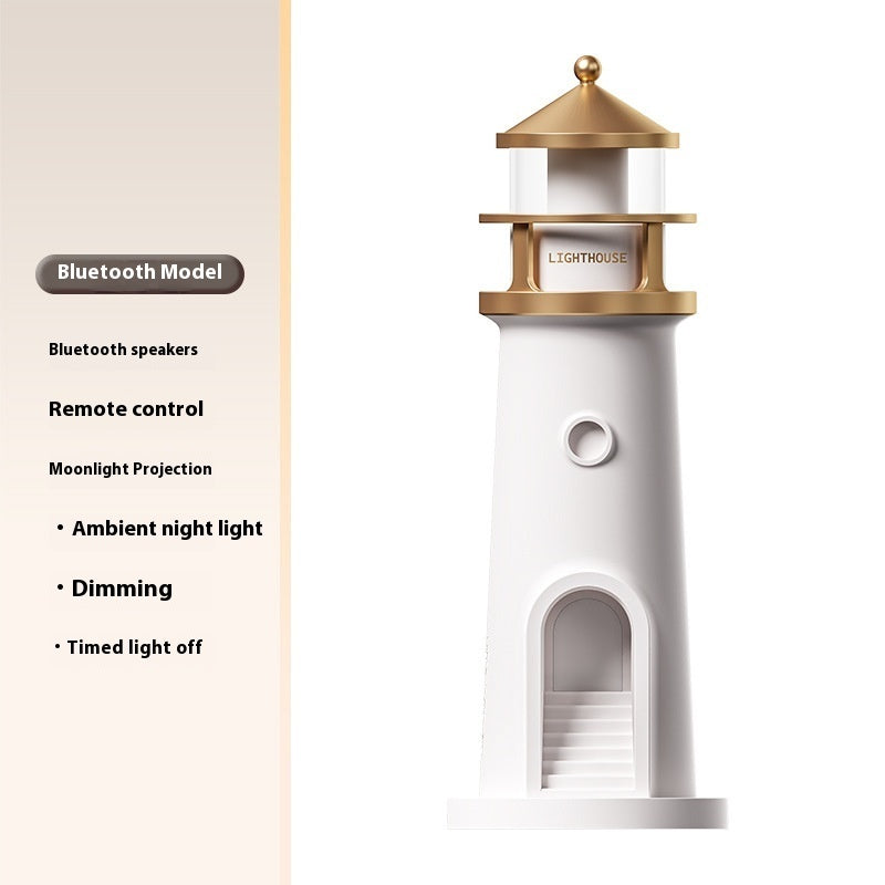 Lighthouse with Moonlight projection