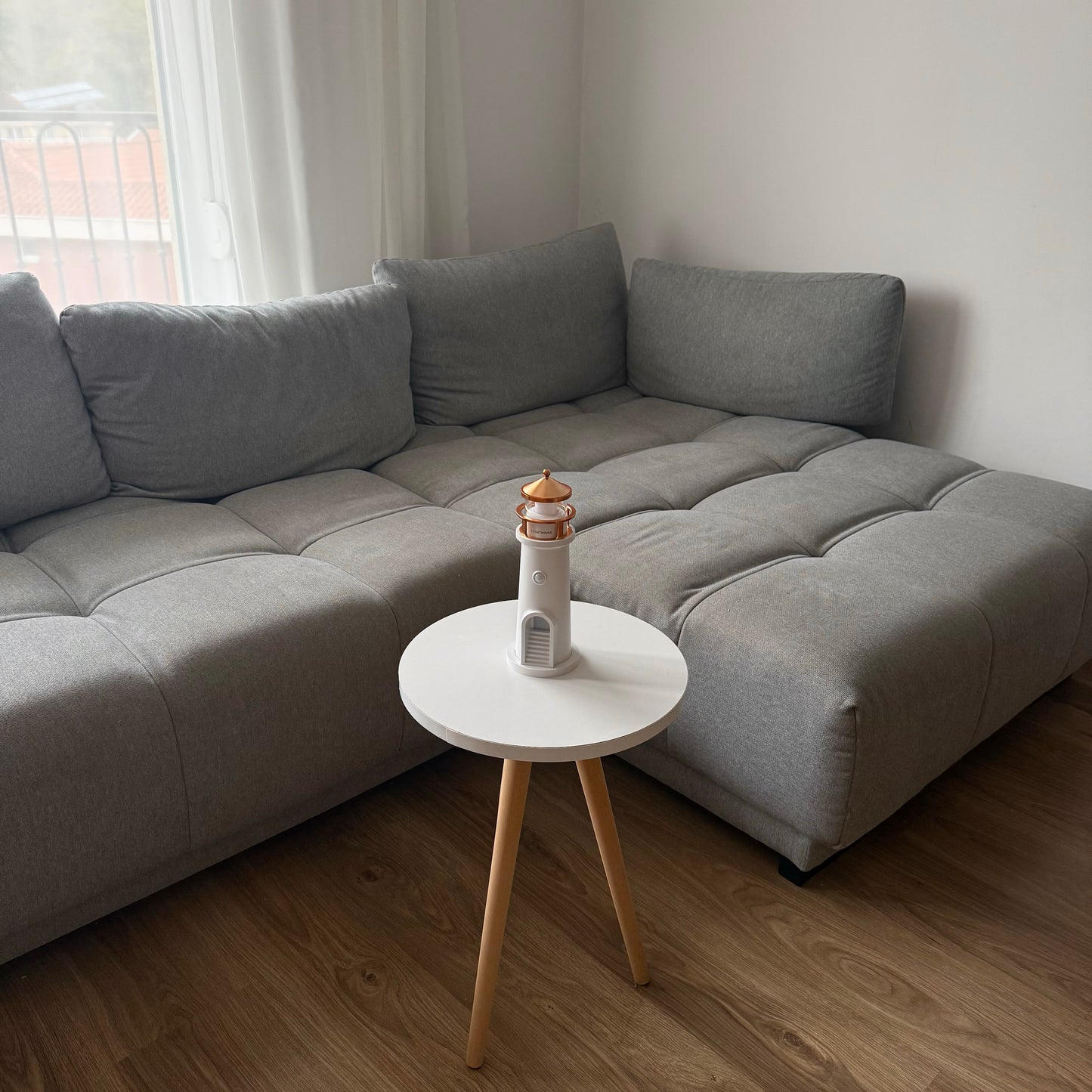 Lighthouse with Moonlight projection